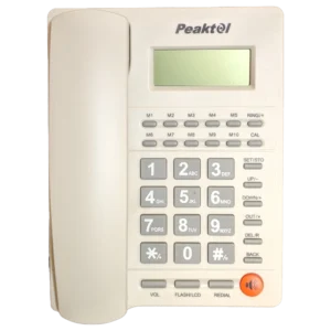 Peaktel T219CID Telephone – White